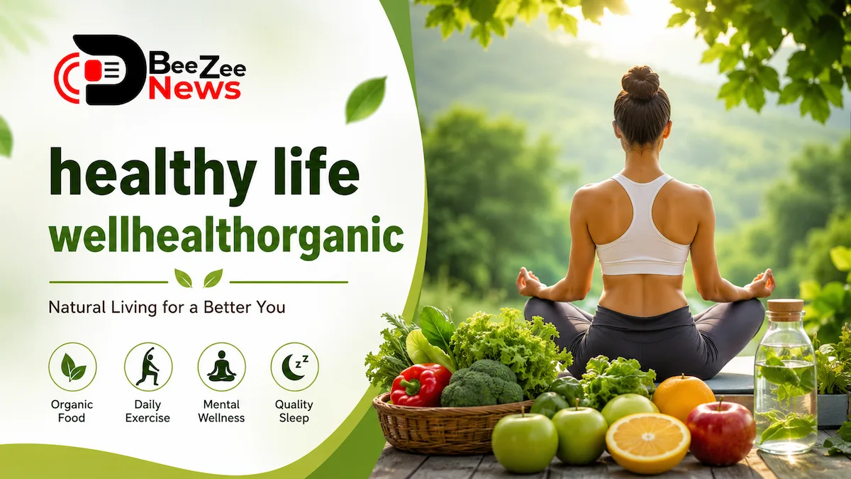 Healthy Life WellHealthOrganic featuring organic foods, yoga, healthy lifestyle, balanced nutrition, and natural wellness tips.
